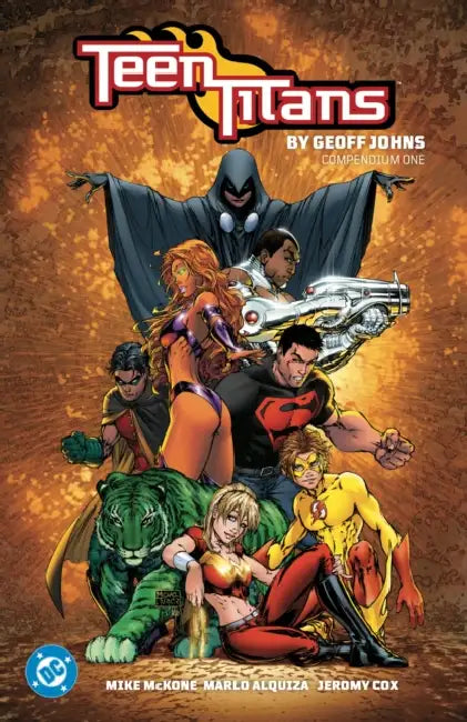 Teen Titans by Geoff Johns Compendium One by Geoff Johns, Mike McKone, Tom Grummett