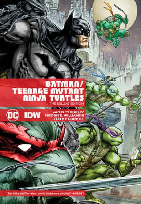 Batman/Teenage Mutant Ninja Turtles Deluxe Edition (New Edition) by James Tynion IV, Freddie E. Williams