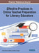 Effective Practices in Online Teacher Preparation for Literacy Educators by Rachel Karchmer-Klein