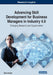 Advancing Skill Development for Business Managers in Industry 4.0: Emerging Research and Opportunities by Sara Fazzin