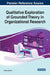 Qualitative Exploration of Grounded Theory in Organizational Research by Maryam Ebrahimi