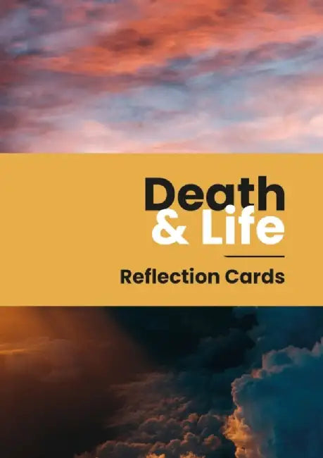 Death and Life reflection cards by Joanna Collicutt