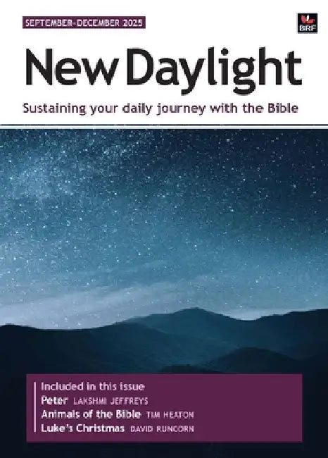 New Daylight September-December 2025: Sustaining your daily journey with the Bible by Gordon Giles