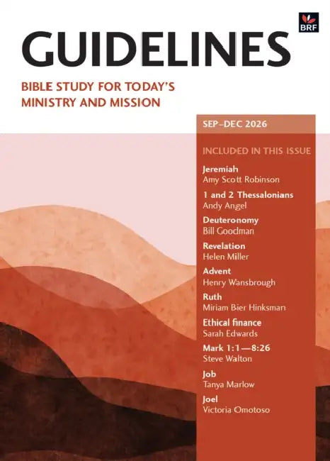 Guidelines September-December 2026: Bible study for today's ministry and mission