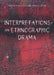 Interpretations - An Ethnographic Drama by Adrian Blackledge