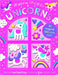Window Stickies Unicorns by Amy Boxshall