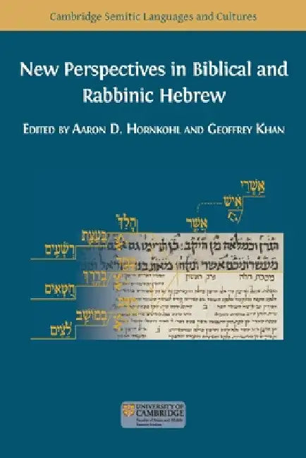 New Perspectives in Biblical and Rabbinic Hebrew by Aaron D. Hornkohl
