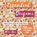 Essential Origami: Paper Block Plus 64-Page Book by Mari Ono