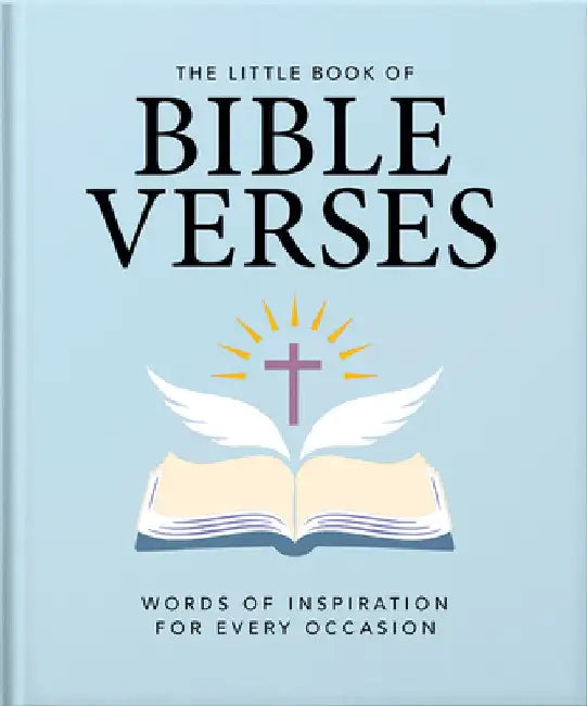 The Little Book of Bible Verses: Inspirational Words for Every Day by Orange Hippo!