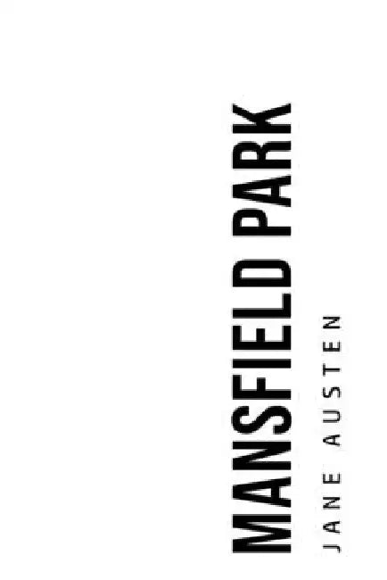 Mansfield Park by Jane Austen