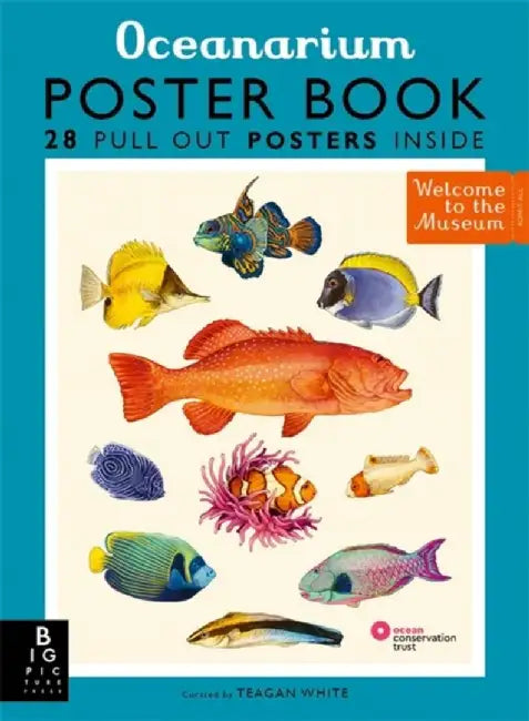 Oceanarium Poster Book by Loveday Trinick