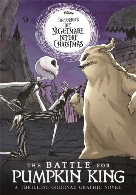Disney Tim Burton's The Nightmare Before Christmas: The Battle For Pumpkin King: A thrilling original graphic novel by Walt Disney