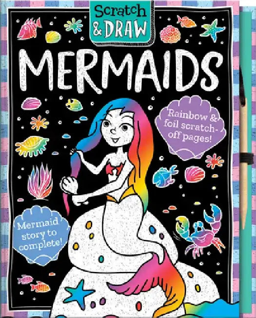 Scratch and Draw Mermaids by Connie Isaacs