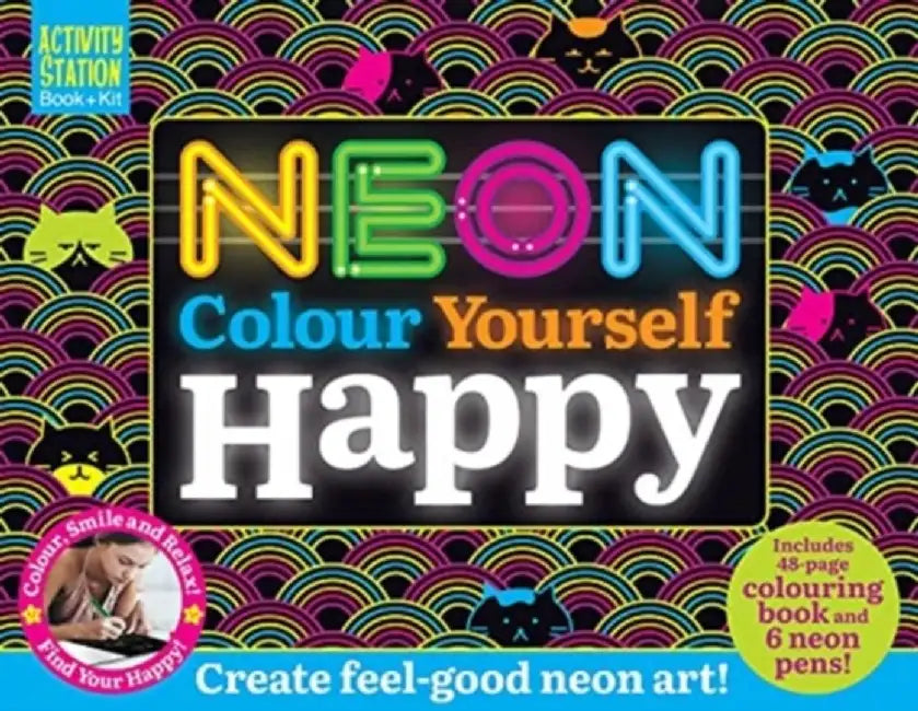 Neon Colour Yourslef Happy