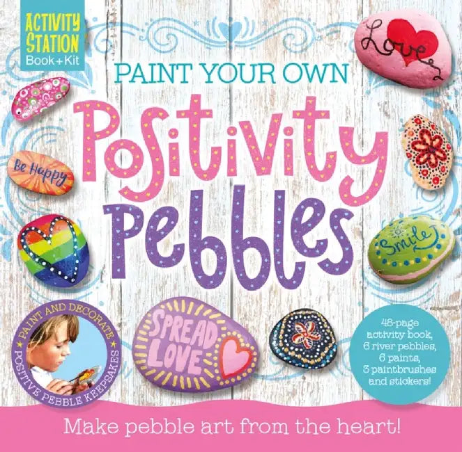 Paint Your Own Positivity Pebbles by Bonny Byford