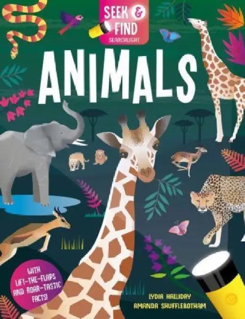 Seek and Find Animals by Lydia Halliday
