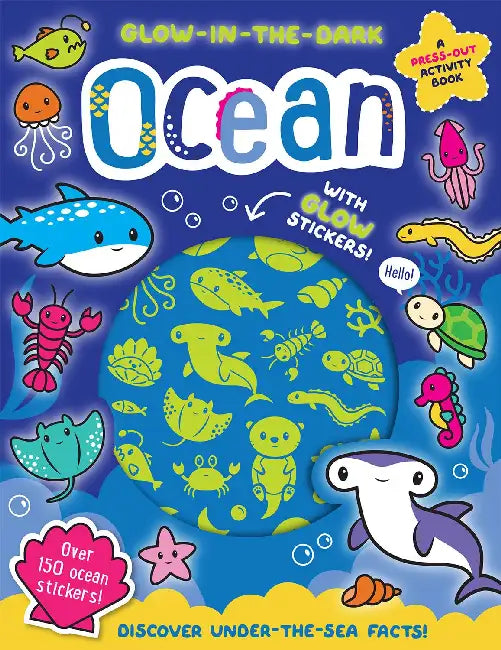 Glow In The Dark Sticker Activity Ocean by Bethany Carr