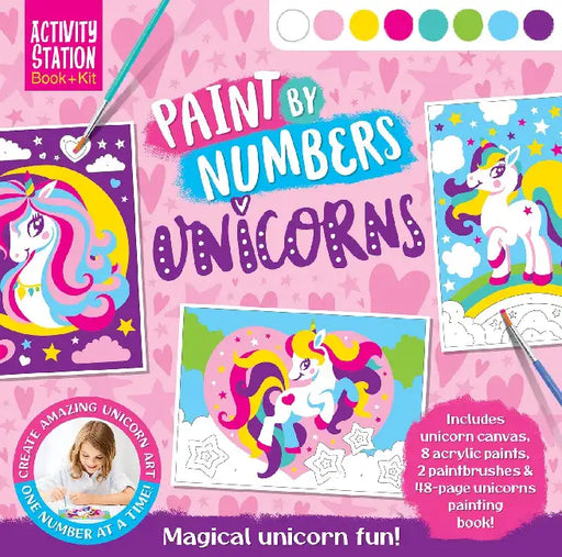 Paint By Numbers Unicorns by Natalie Lambert