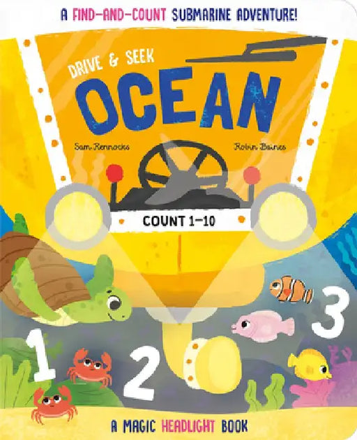 Drive & Seek Ocean - A Magic Find & Count Adventure by Jenny Copper