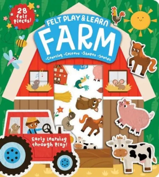 Felt Play & Learn Farm by Alice Barker
