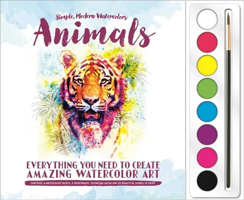 Animals With Attitude Watercolor Pa by Igloobooks