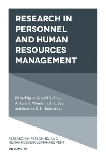 Research in Personnel and Human Resources Management by M. Ronald Buckley