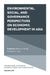 Environmental, Social, and Governance Perspectives on Economic Development in Asia by William A. Barnett