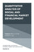 Quantitative Analysis of Social and Financial Market Development by William A. Barnett