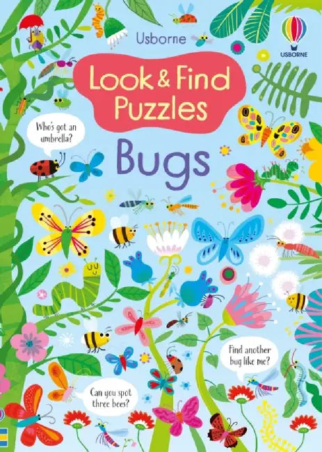 Look and Find Puzzles Bugs by Kirsteen Robson