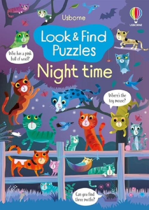 Look and Find Puzzles Night time by Alan B. Bond