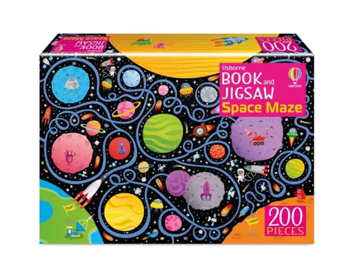 Book and Jigsaw Space Maze by Sam Smith