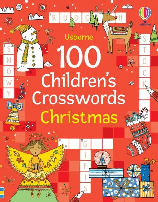 100 Children's Crosswords: Christmas by Phillip Clarke