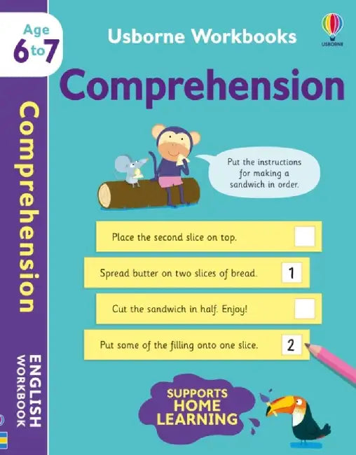 Usborne Workbooks Comprehension 6-7 by Caroline Young