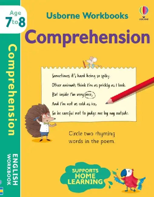 Usborne Workbooks Comprehension 7-8 by Caroline Young