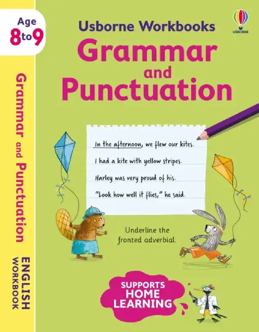 Usborne Workbooks Grammar and Punctuation 8-9 by Jane Bingham