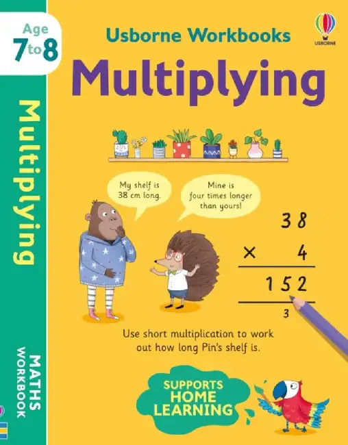 Usborne Workbooks Multiplying 7-8 by Holly Bathie
