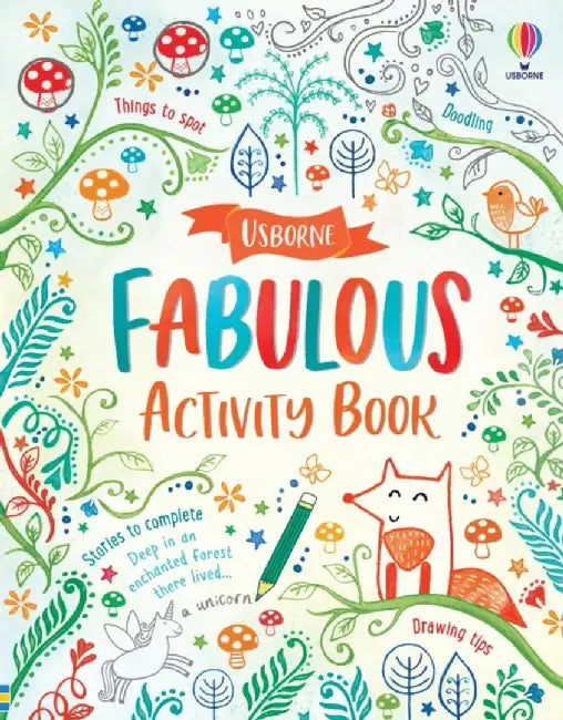 Fabulous Activity Book by Usborne