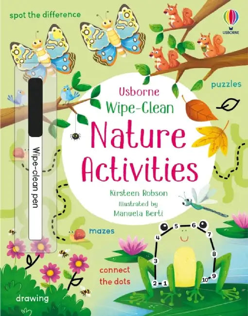 Wipe-Clean Nature Activities by Kirsteen Robson