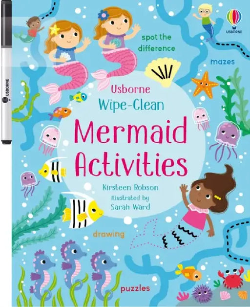 Wipe-Clean Mermaid Activities by Kirsteen Robson