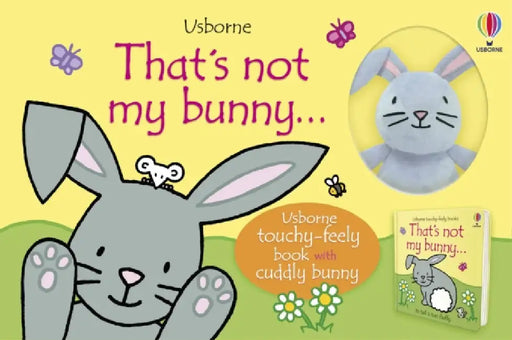 That's not my bunny... book and toy by Fiona Watt
