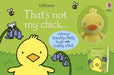 That's not my chick... book and toy by Fiona Watt
