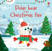 Polar Bear at the Christmas Fair by Lesley Sims