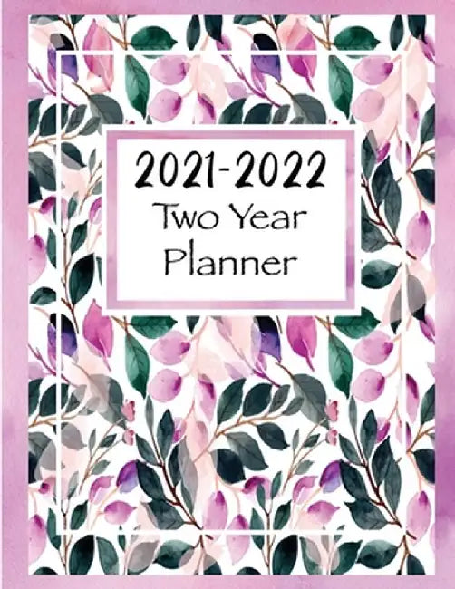 2021-2022 Two Year Planner: Two Year Monthly Planner and Calendar, Large size by Skribent