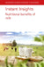 Instant Insights: Nutritional Benefits of Milk by Jan Geurts