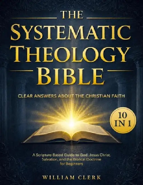 The Systematic Theology Bible: [10 in 1] Clear Answers About the Christian Faith A Scripture-Based Guide to God, Jesus Christ, Salvation, and the Bibl by William Clerk