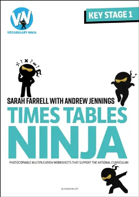 Times Tables Ninja for KS1 by Sarah Farrell