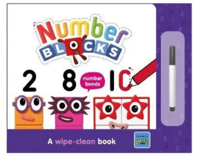 Numberblocks Number Bonds: A Wipe-Clean Book by Numberblocks