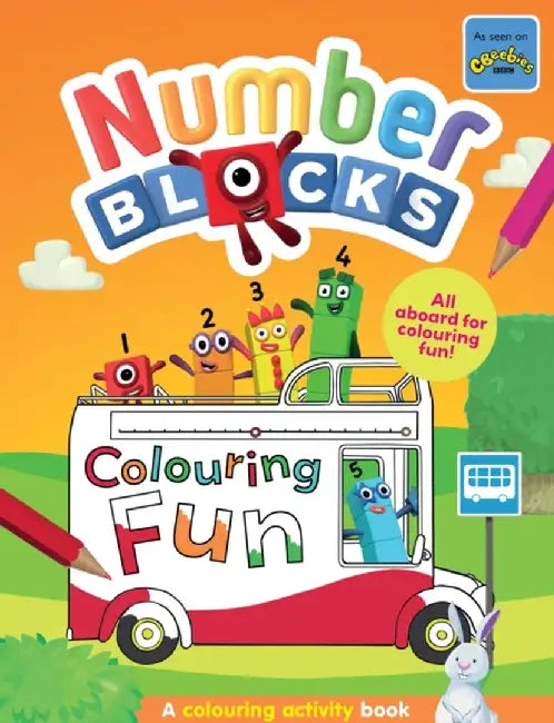 Numberblocks Colouring Fun: A Colouring Activity Book by Numberblocks
