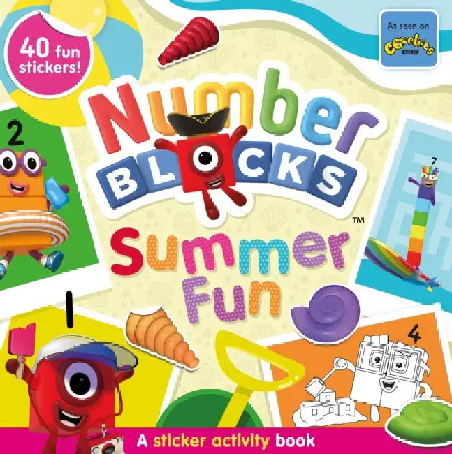 Numberblocks Summer Fun: A Sticker Activity Book by Numberblocks