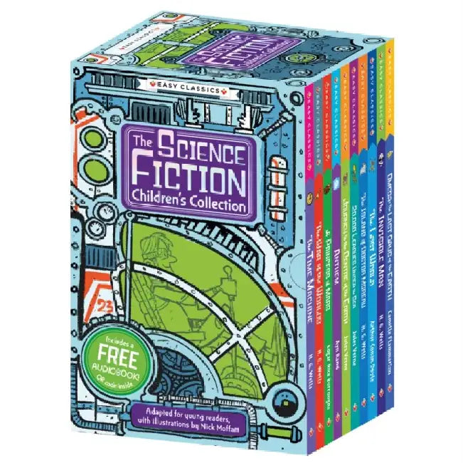 Sci-Fi Classics Children's Collection: 10 Book Box Set by Ned Hartley